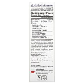 Jarrow Formulas Jarro-Dophilus Vaginal Probiotic Women 5 Billion 30 Veggie Caps 790011030515