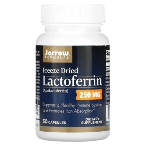 Jarrow Formulas Lactoferrin Freeze Dried 250 mg 30 viên 790011210788