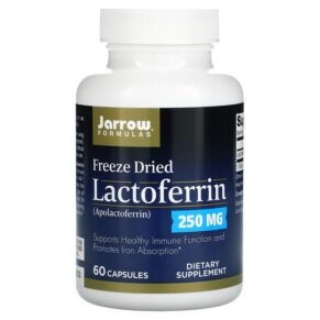 Jarrow Formulas Lactoferrin Freeze Dried 250 mg 60 viên 790011210115
