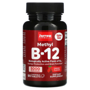 Jarrow Formulas Methyl B-12 Cherry 5.000 mcg 90 viên 790011180289