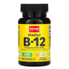 Jarrow Formulas Methyl B-12 Lemon 1.000 mcg 100 viên 790011180012