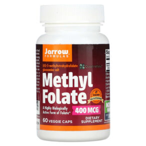 Jarrow Formulas Methyl Folate 400 mcg 60 viên 790011300069