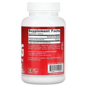 Jarrow Formulas N-A-G 700 mg 120 Veggie Caps 790011190028