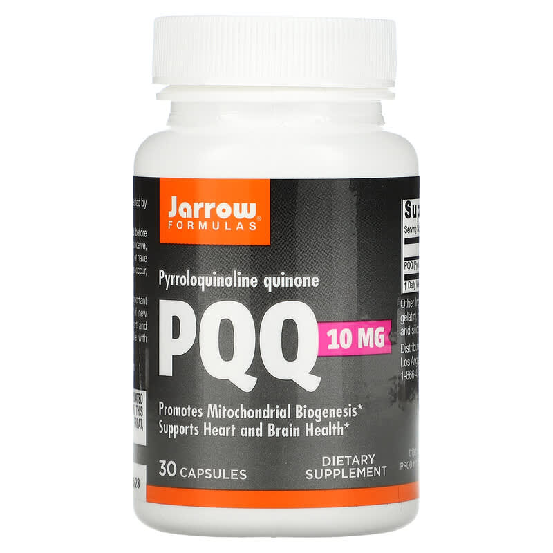 Jarrow Formulas PQQ 10 mg 30 Capsules 1 Jarrow Formulas PQQ 10 mg 30 viên 790011120315