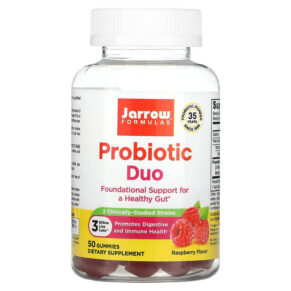 Jarrow Formulas Probiotic Duo Raspberry 3 Billion 50 viên 790011037156