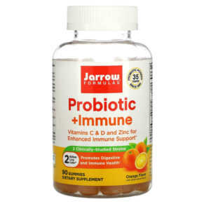 Jarrow Formulas Probiotic + Immune Orange 2 Billion 90 viên 790011037149