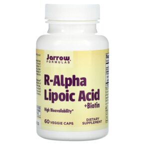 Jarrow Formulas R-Alpha Lipoic Acid + Biotin 60 viên 790011200390