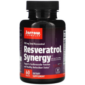 Jarrow Formulas Resveratrol Synergy 200 mg Total Resveratrol 60 viên 790011140832