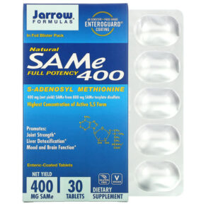 Jarrow Formulas SAMe (Disulfate Tosylate) 400 mg 30 viên 790011200208