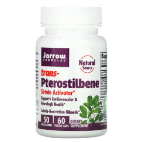 Jarrow Formulas Trans-Pterostilbene 50 mg 60 viên 790011200406