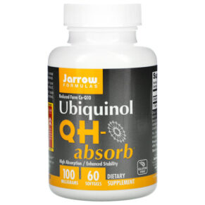 Jarrow Formulas Ubiquinol QH-Absorb 100 mg 60 viên 790011060192