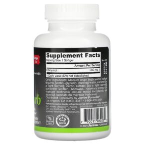 Jarrow Formulas Ubiquinol QH-Absorb 200 mg 60 Softgels 3 Jarrow Formulas Ubiquinol QH-Absorb 200 mg 60 Softgels 790011060260