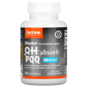 Jarrow Formulas Ubiquinol QH-Absorb + PQQ 60 viên 790011060284