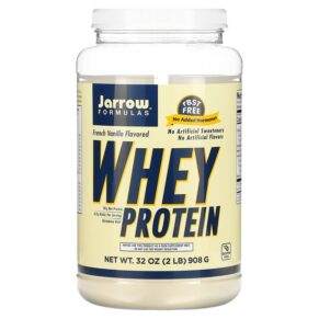 Jarrow Formulas Whey Protein French Vanilla 2 lb (908 g) 790011210030