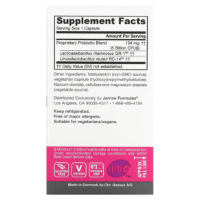 Jarrow Formulas Women's Fem Dophilus 60 Veggie Caps 790011030300