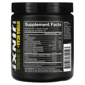 JNX Sports The Hydra BCAA+ Lemon Lime 10.8 oz (309 g) 794712849193