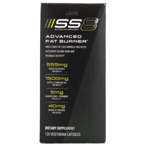 JYM Supplement Science SS8 Super Shredded Advanced Fat Burner 120 viên 817047021437