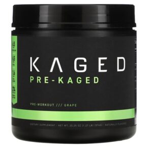 Kaged PRE-KAGED Pre-Workout Grape 1.27 lb (574 g) 855894008935