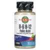KAL B-6 B-12 Folic Acid Berry 60 Micro viên 021245651857