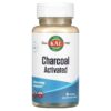 KAL Charcoal Activated 50 VegCaps 4 KAL Charcoal Activated 50 viên 021245586050