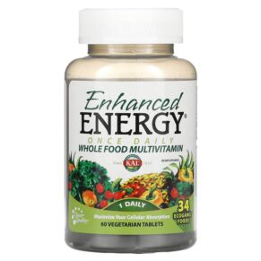 KAL Enhanced Energy Once Daily Whole Food Multivitamin 60 viên 021245388852