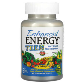 KAL Enhanced Energy Teen Memory & Concentration Blend 60 viên 021245748106