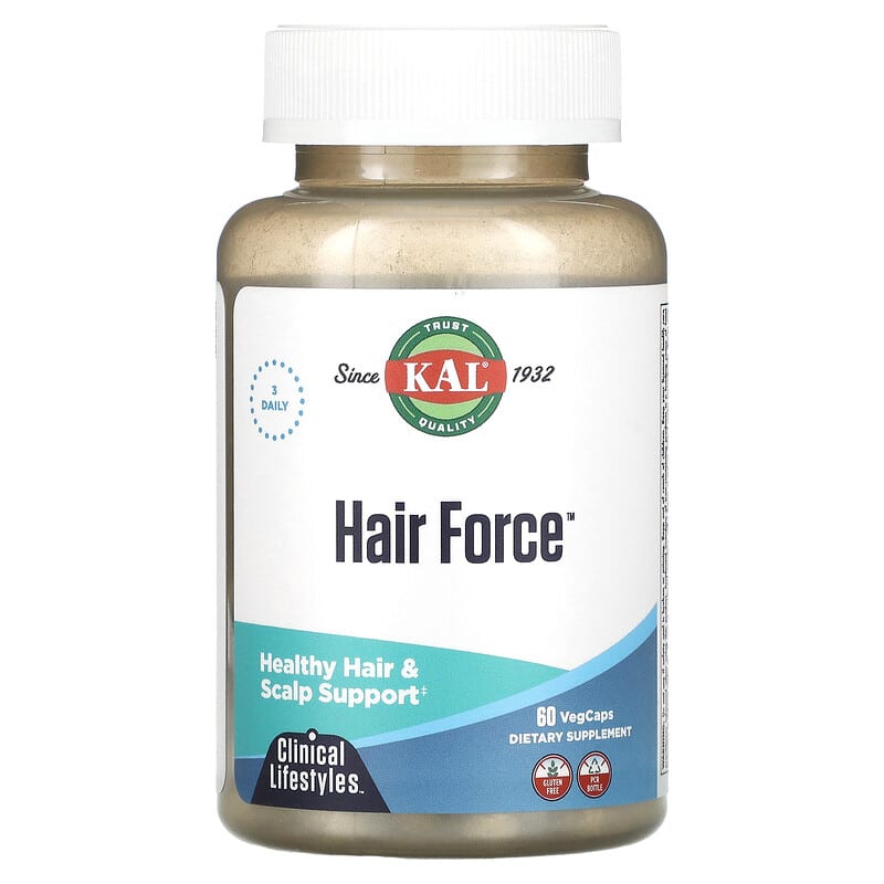 KAL Hair Force 60 VegCaps 1 KAL Hair Force 60 viên 021245723080
