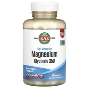 KAL High Absorption Magnesium Glycinate 350 160 viên 021245390220