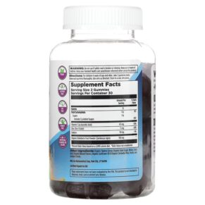 KAL Kids Jurassic Elderberry Gummies Berry 60 Gummies 021245412502
