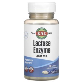 KAL Lactase Enzyme 125 mg 60 viên 021245802068