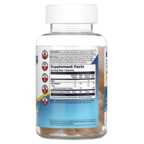 KAL Magnesium Citrate Orange Vanilla 60 Gummies 021245955832