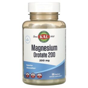 KAL Magnesium Orotate 200 50 mg 120 viên 021245710608