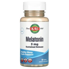 KAL Melatonin SR 3 mg 60 viên 021245750062