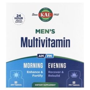 KAL Men's Multivitamin Morning & Evening 2 Pack 60 viên 021245839316