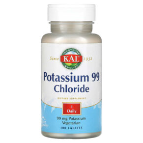 KAL Potassium 99 Chloride 99 mg 100 viên 021245846703