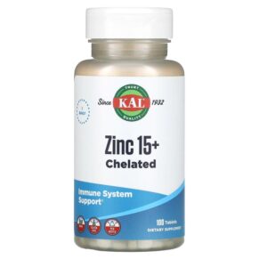 KAL Zinc 15+ Chelated 100 viên 021245961239