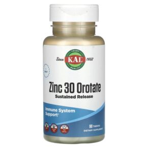 KAL Zinc 30 Orotate Sustained Release 90 viên 021245174455