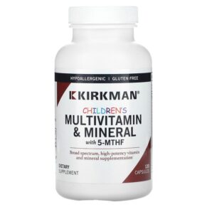 Kirkman Labs Children's Multivitamin & Mineral + 5-MTHF 120 viên 812325024544