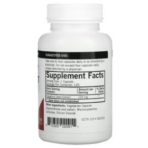 Kirkman Labs Grapefruit Seed Extract 125 mg 120 Capsules 812325020911
