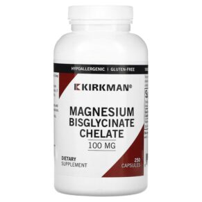 Kirkman Labs Magnesium Bisglycinate Chelate 100 mg 250 viên 812325020539