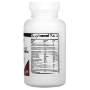 Kirkman Labs Children's Chewable Multivitamin & Mineral Tablets Natural Mango Peach 120 Tablets 812325020959