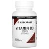 Kirkman Labs Vitamin D3 25 mcg (1.000 IU) 120 viên 812325021444