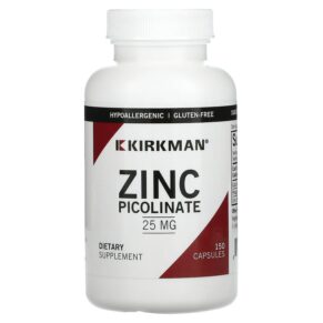 Kirkman Labs Zinc Picolinate 25 mg 150 viên 812325021642