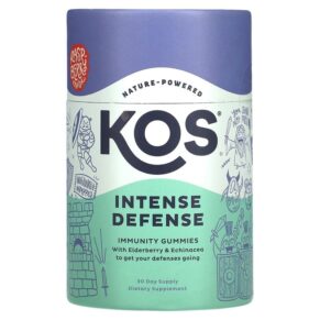 KOS Intense Defense Immunity Raspberry 30 viên 850015510311
