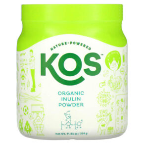 KOS Organic Inulin Powder 11.85 oz (336 g) 850000503236