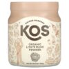 KOS Organic Lion's Mane Powder 12.84 oz (364 g) 5 KOS Organic Lion's Mane Powder 12.84 oz (364 g) 850000503182