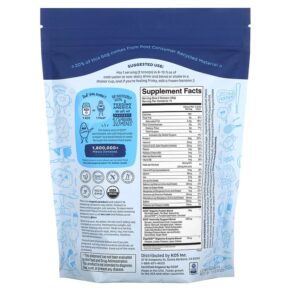 KOS Organic Plant Protein Blueberry Muffin 1.2 lb (546 g) 850015510908
