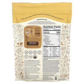 KOS Organic Plant Protein Chocolate Peanut Butter 1.2 lb (546 g) 850015510892