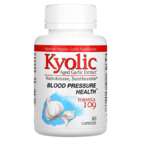 Kyolic Aged Garlic Extract Blood Pressure Health Formula 109 80 viên 023542109413