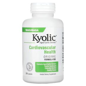 Kyolic Aged Garlic Extract Cardiovascular Health Original Formula 100 200 viên 023542100427